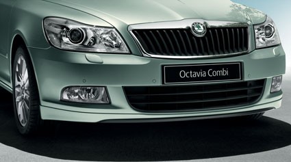 Frontschürze - Octavia II ab KW45 - Das neue Gesicht (Styling-Kit)