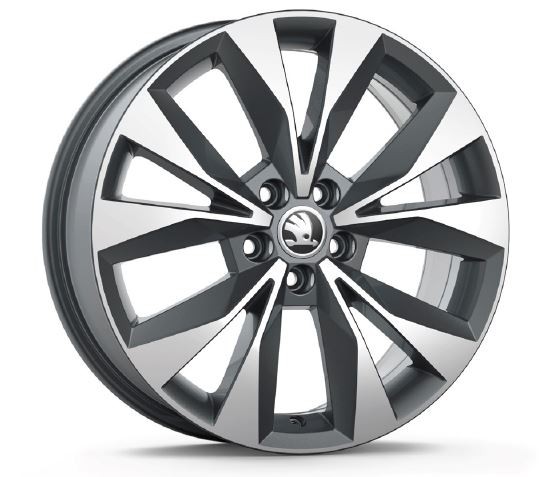 Leichtmetallfelge Geneva anthrazit 6,5Jx17" ET40