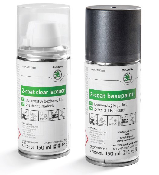 Lackspray-Set Graphit-Grau Metallic