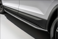 Trittbrett links aus Edelstahl Kodiaq I