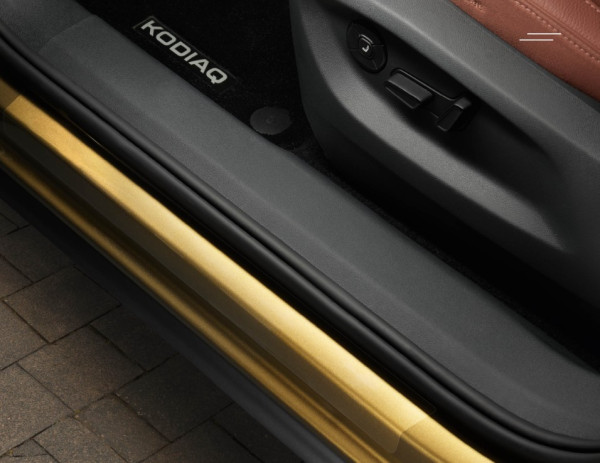 Schutzfolie Einstiegsbereich hinten Kodiaq II transparent