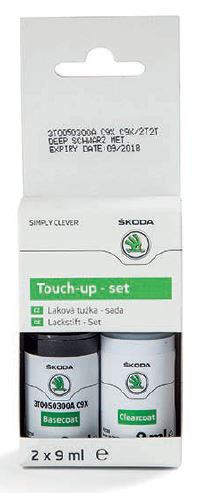 Lackstift-Set Deep-Schwarz Metallic