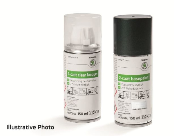 Lackspray-Set Diamant-Silber Metallic