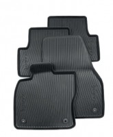 Gummifußmatten-Set mit Bügelaufhänger, 2-teilig, vorne Gummifußmatten-Set mit Bügelaufhänger, 2-teilig, vorne