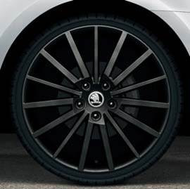 LM-Felge Turini 7,5Jx18" ET51 in matt-schwarz