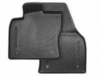 Gummifußmatten-Set, 2-teilig, vorne Gummifußmatten-Set, 2-teilig, vorne