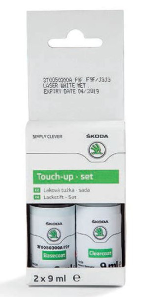Lackstift-Set Laser-Weiss
