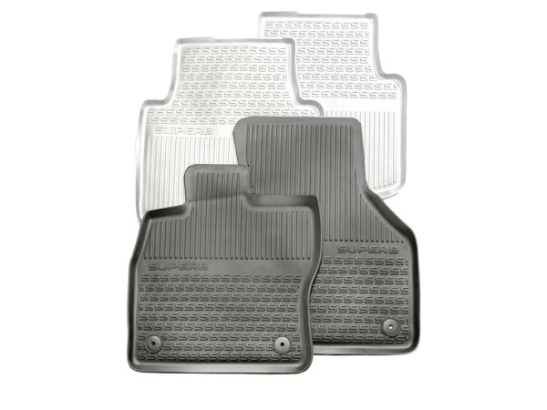 Allwetterfußmatten-Set vorne Superb III